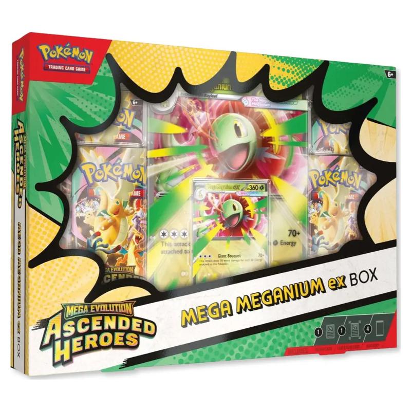 Pokémon TCG: Mega Evolution Ascended Heroes - Mega Meganium ex Box